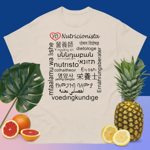 Camiseta clásica hombre Nutricionista