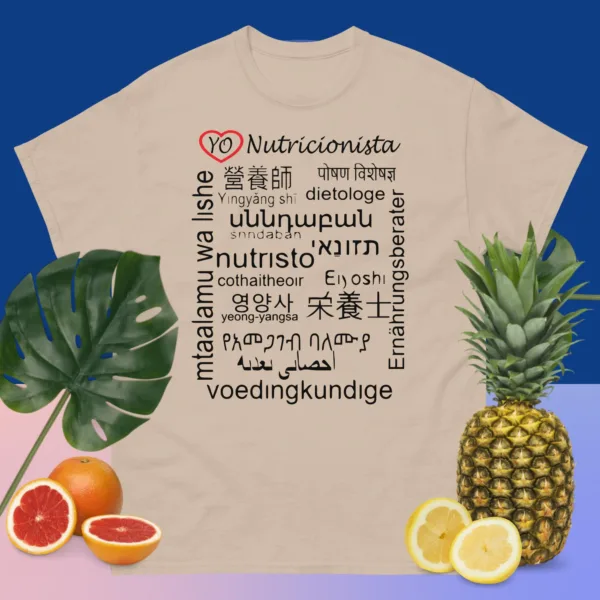 Camiseta clásica hombre Nutricionista - Imagen 4
