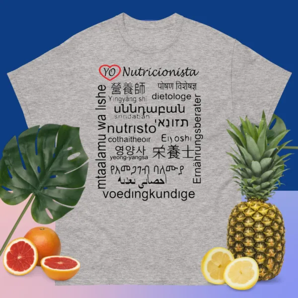 Camiseta clásica hombre Nutricionista - Imagen 2