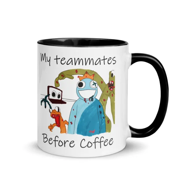 Taza Before Coffee Teammates - Imagen 2