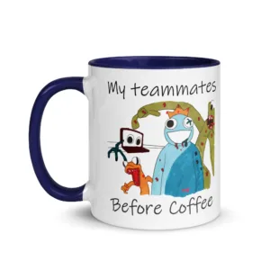 My Teammates before coffee archivo svg