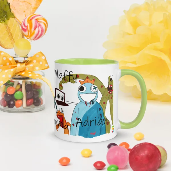 Taza Cerámica Impresa "Mis Hijos antes del café" - Imagen 38