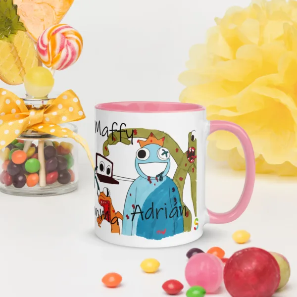 Taza Cerámica Impresa "Mis Hijos antes del café" - Imagen 32