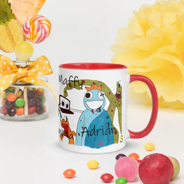 Taza Cerámica Impresa "Mis Hijos antes del café" - Imagen 11