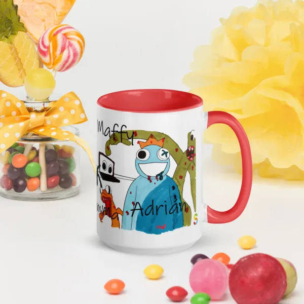 Taza Cerámica Impresa "Mis Hijos antes del café" - Imagen 14
