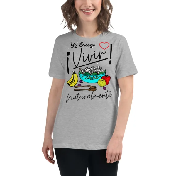 Camiseta Mujer Vivir Naturalmente - Imagen 6