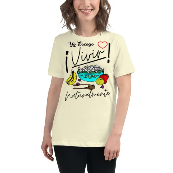 Camiseta Mujer Vivir Naturalmente - Imagen 10