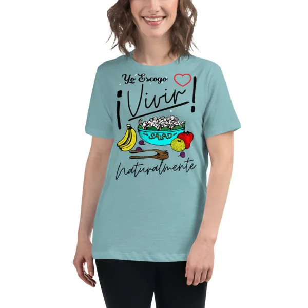 Camiseta Mujer Vivir Naturalmente - Imagen 5