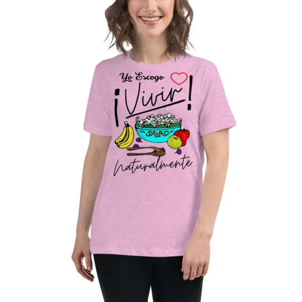 Camiseta Mujer Vivir Naturalmente - Imagen 8