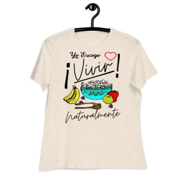 Camiseta Mujer Vivir Naturalmente - Imagen 2