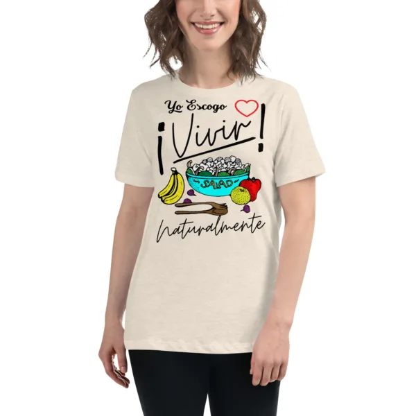 Camiseta Mujer Vivir Naturalmente - Imagen 9