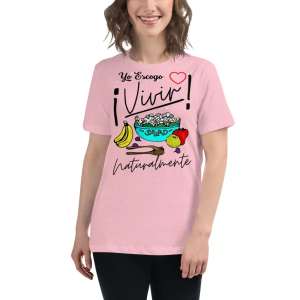 Camiseta Mujer Vivir Naturalmente