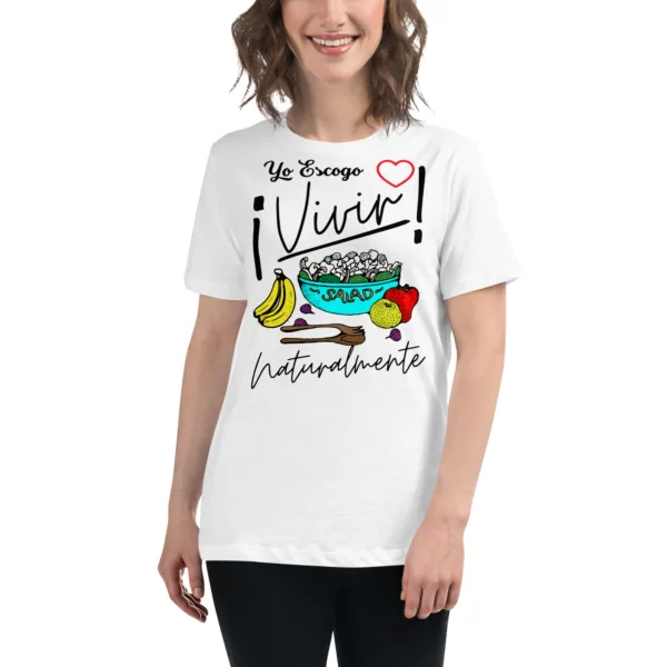 Camiseta Mujer Vivir Naturalmente - Imagen 11
