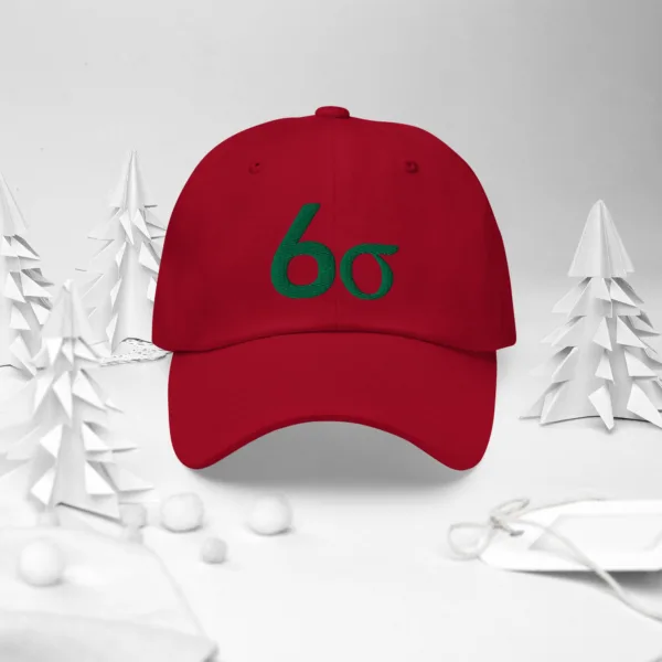 Gorra dad hat Six Sigma Green Belt - Imagen 5