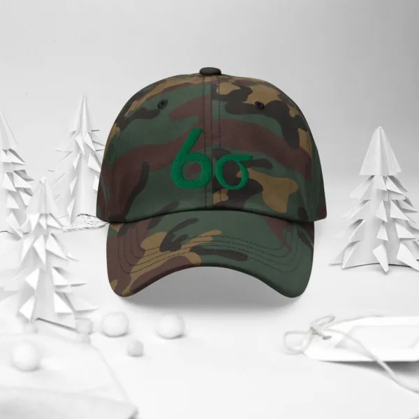 Gorra dad hat Six Sigma Green Belt - Imagen 7