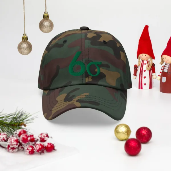 Gorra dad hat Six Sigma Green Belt - Imagen 6