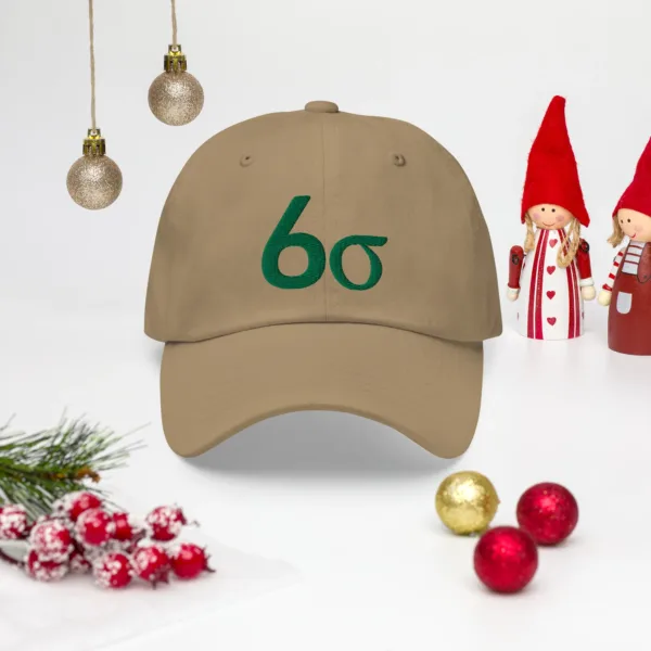 Gorra dad hat Six Sigma Green Belt - Imagen 8