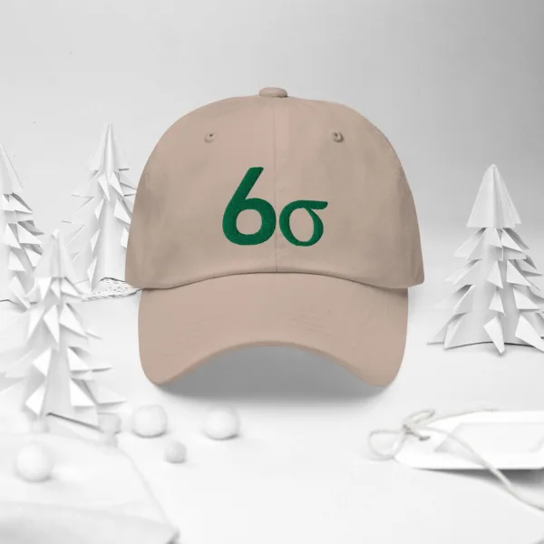 Gorra dad hat Six Sigma Green Belt - Imagen 11