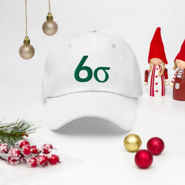 Gorra dad hat Six Sigma Green Belt