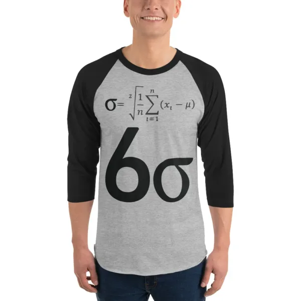 Camiseta raglán tres cuartos Formua Six Sigma