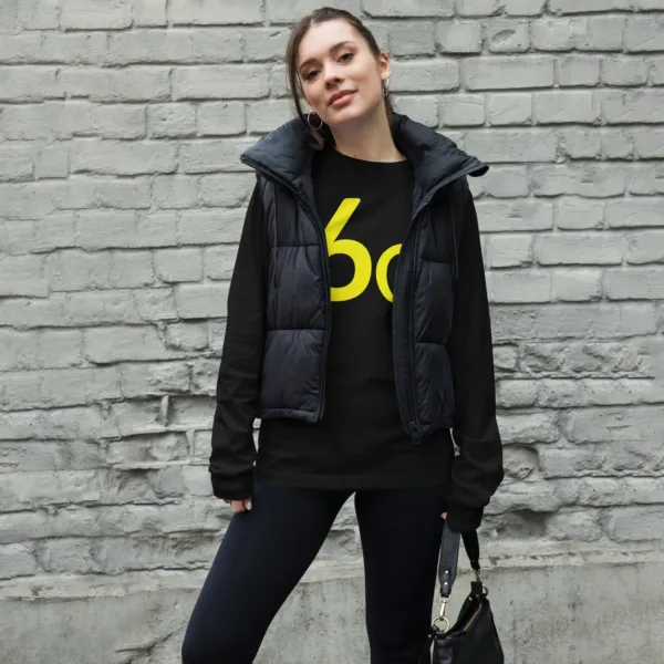 Tee Camiseta Unisex Lean Six Sigma Amarillo