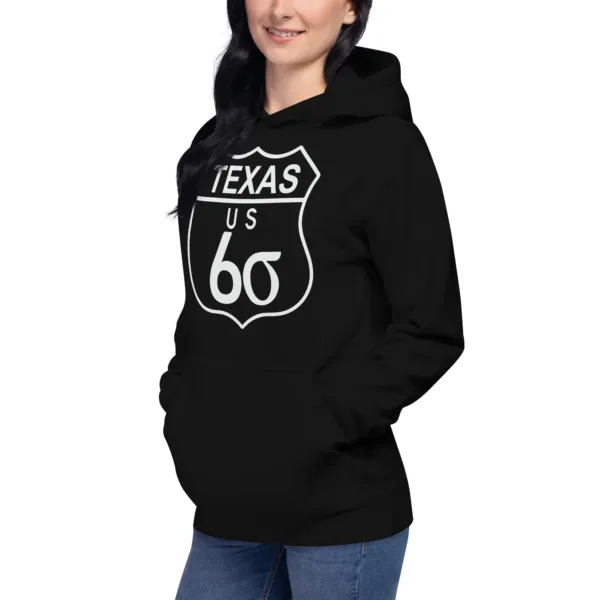 Hoodie Unisex Ruta 6 Sigma Texas