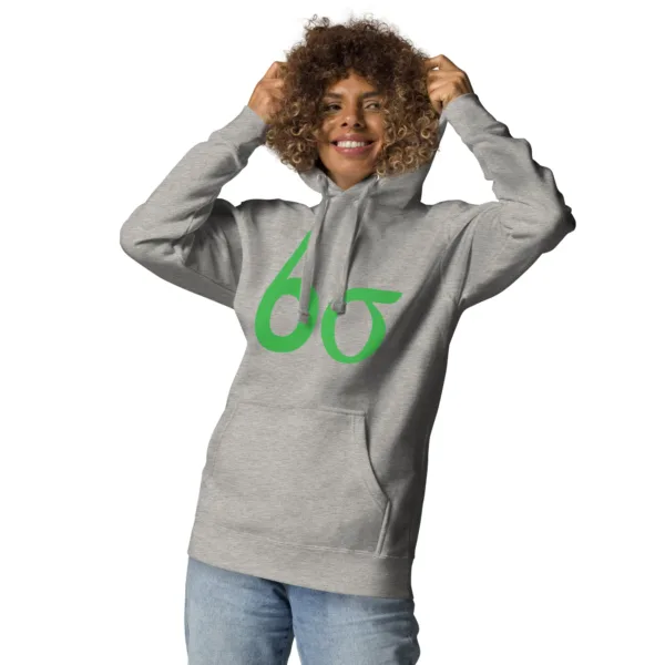 Hoodie Sudadera unisex Six Sigma green - Imagen 12