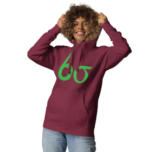 Hoodie Sudadera unisex Six Sigma green - Imagen 6