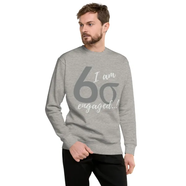 Sudadera Unisex Lean Six Sigma estoy Comprometid@ - Imagen 7