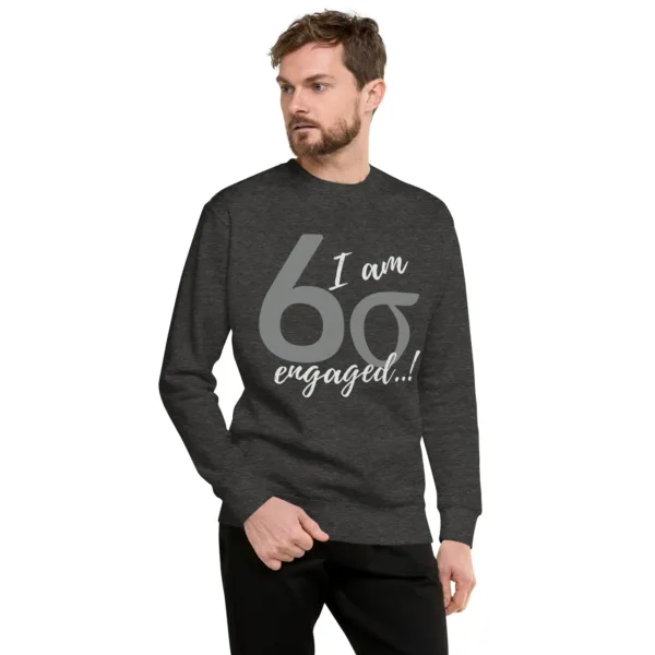 Sudadera Unisex Lean Six Sigma estoy Comprometid@ - Imagen 3