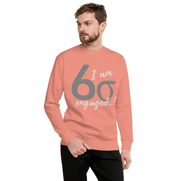 Sudadera Unisex Lean Six Sigma estoy Comprometid@ - Imagen 6