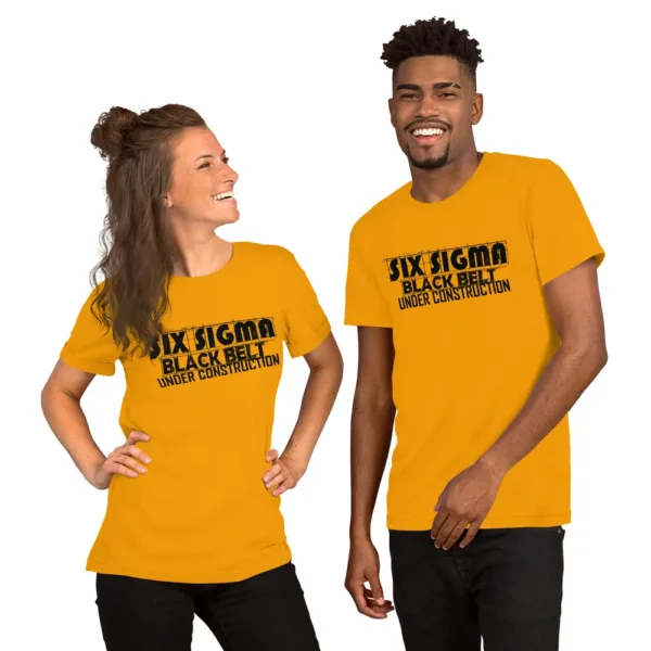 Camiseta Six Sigma Black Belt Under Construction - Imagen 2