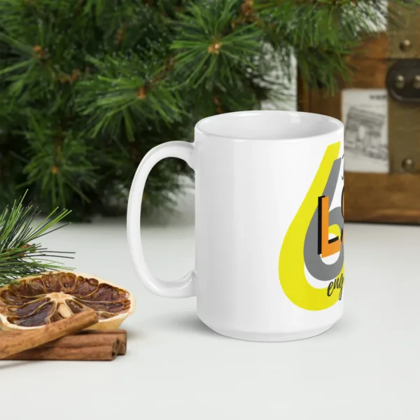 Taza Mug blanca LSS Six Sigma Equipo Comprometido - Imagen 5