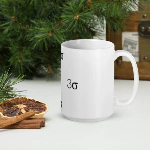 Taza Mug blanca Carátula Lean Six Sigma - Imagen 5