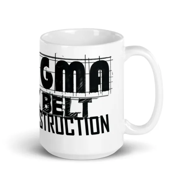 Taza Black Belt Under Construction Six Sigma - Imagen 4