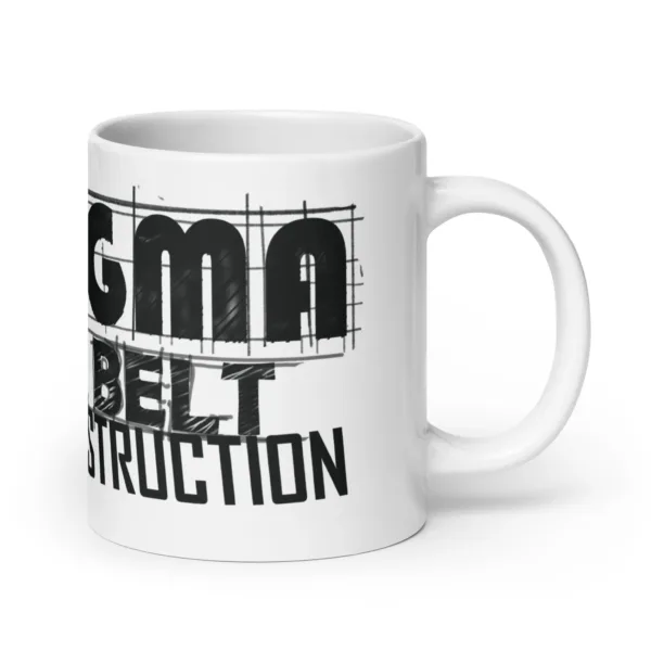 Taza Black Belt Under Construction Six Sigma - Imagen 7