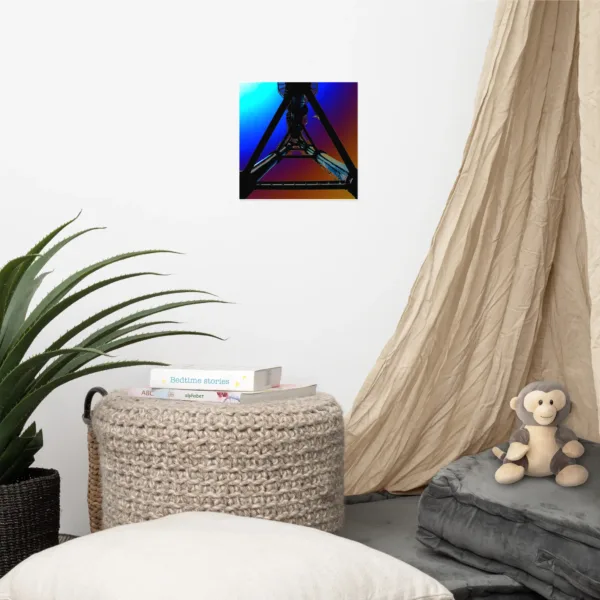 Póster Torre Chimenea Parque Fundidora Monterrey - RGB - Imagen 2