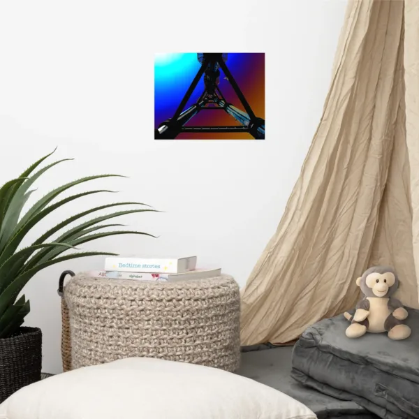 Póster Torre Chimenea Parque Fundidora Monterrey - RGB - Imagen 3