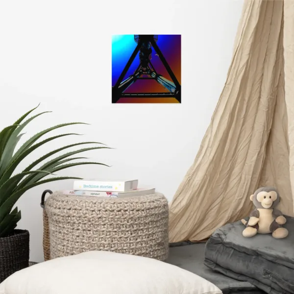 Póster Torre Chimenea Parque Fundidora Monterrey - RGB - Imagen 4