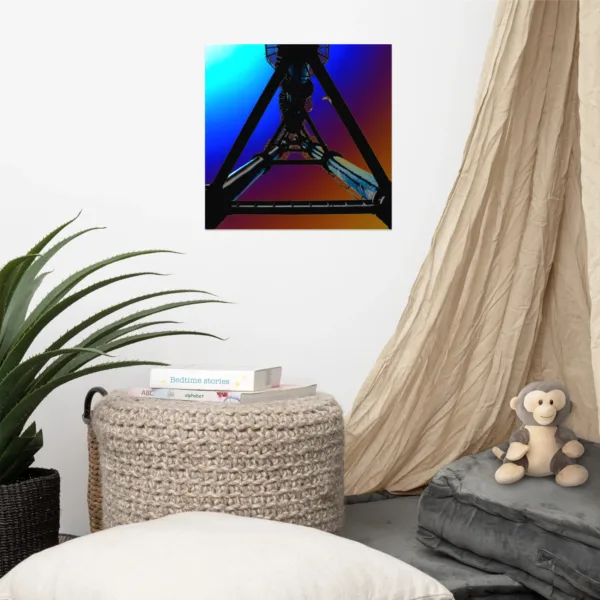 Póster Torre Chimenea Parque Fundidora Monterrey - RGB - Imagen 8