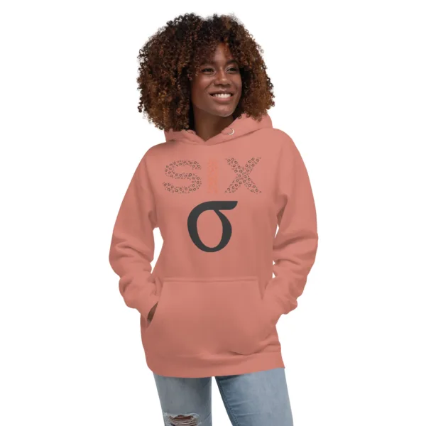 Sudadera con capucha unisex SixSigma Relleno - Imagen 2